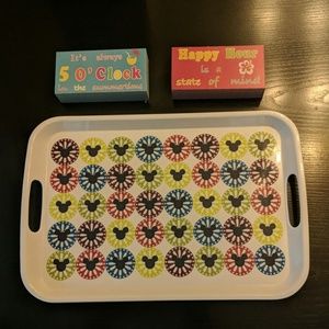Disney Mickey Mouse Melamine Serving Tray